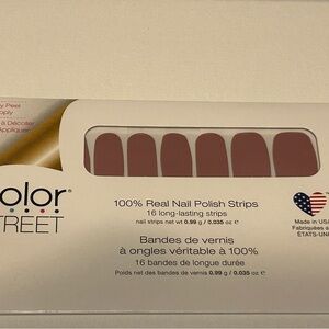 Color Street Manchester Mauve Nail Polish Strips